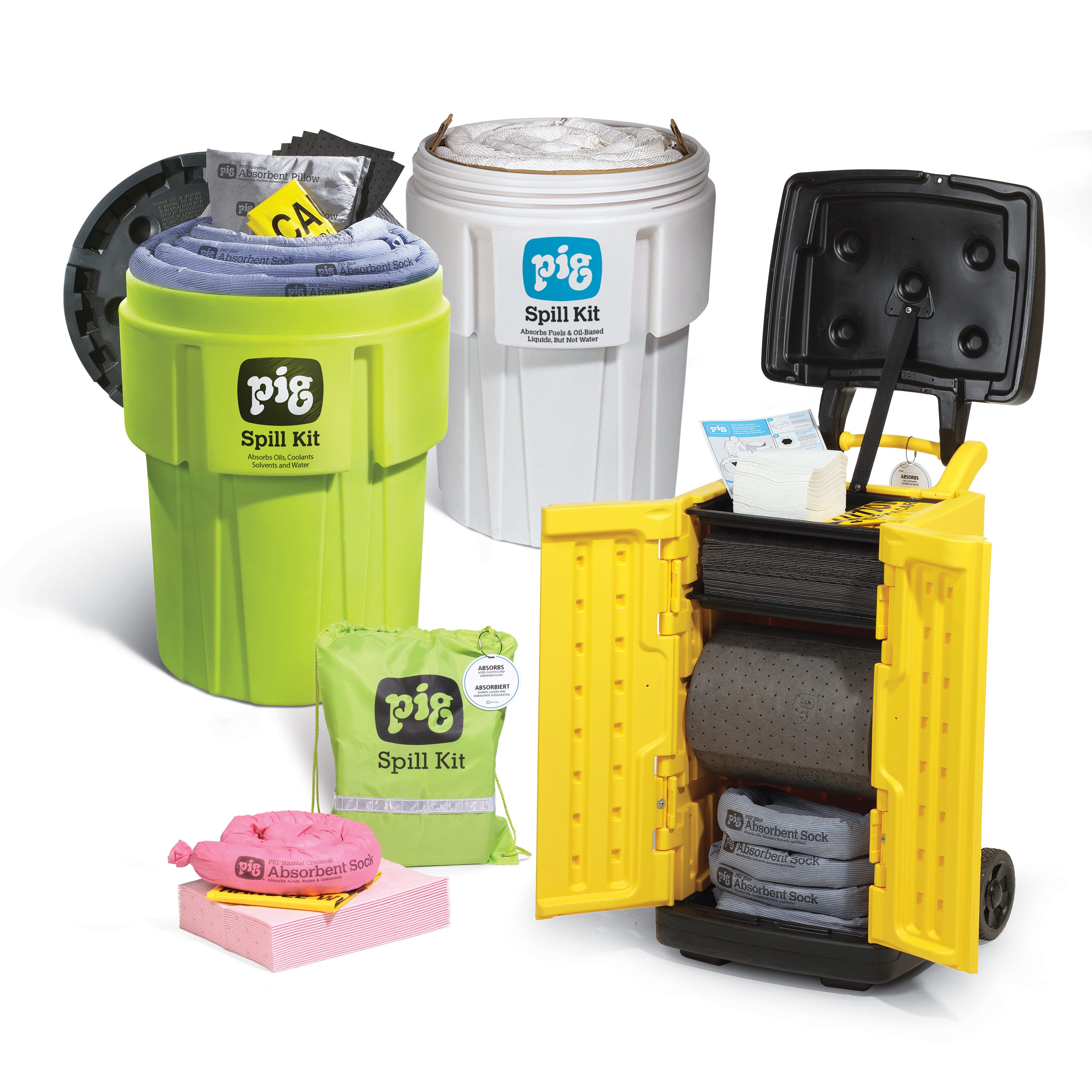 Kits et recharges anti-déversement