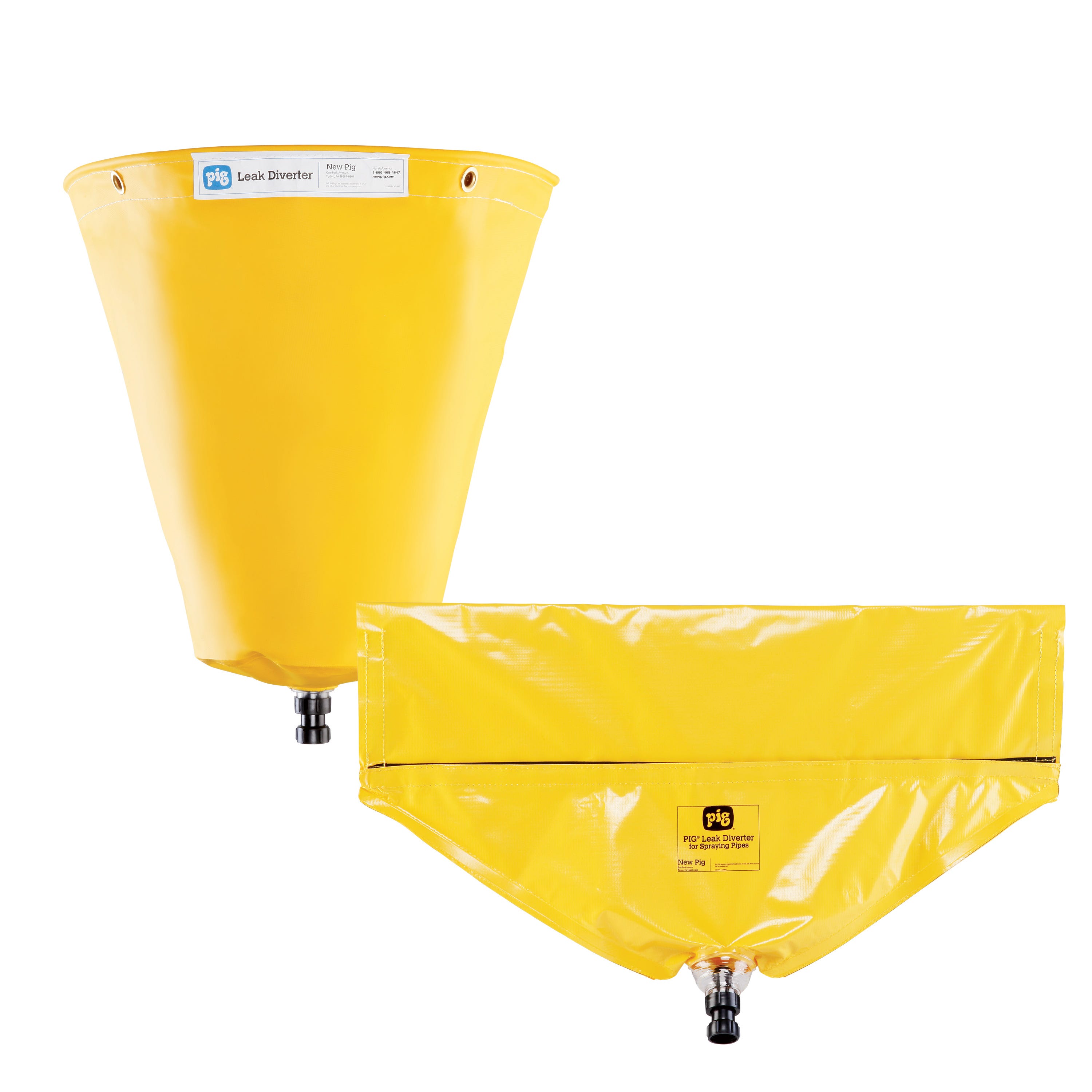 Leak Diverters for Pipes