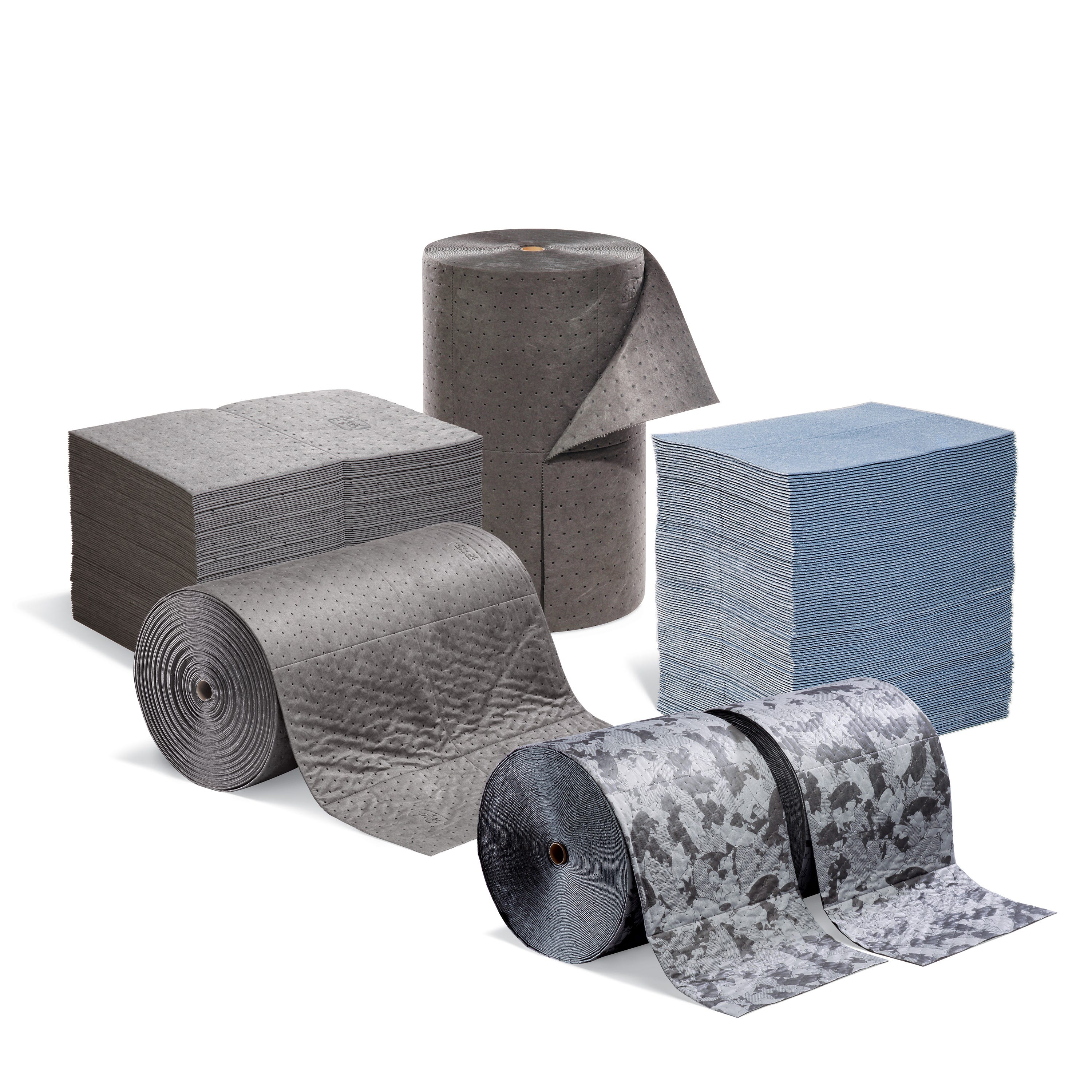 Recycled Absorbent Mat Pads & Rolls 